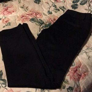 WHBM black pants size 6